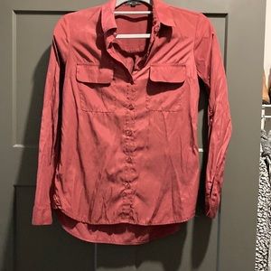 Red dress shirt